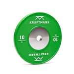 Kraftmark Vektskiver 50 mm - Competition Bumpers 10 kg