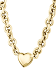 BOSS Honey Love Heart Pendant Necklace, Gold