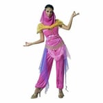 Kostume til voksne Pink Arabisk prinsesse XL