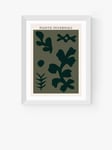 EAST END PRINTS Ani Vidotto 'Piante Invernali Green' Framed Print