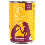 Ekonomipack: Herrmann's Classic Ekologiska Meny 24 x 400 g - Ekologisk kyckling med ekologisk hirs