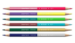 Boîte de 6 crayons bicolores Caran d'Ache Genève Special Edition