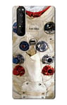 Innovedesire Neil Armstrong White Astronaut Space Suit Case Cover For Sony Xperia 1 III