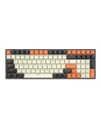 Royal Kludge RK100 RGB mechanical keyboard brown switch (black and orange)