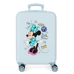 Disney Love Minnie Pink Cabin Suitcase 34 x 55 x 20 cm Rigid ABS Combination Lock 32 Litre 2.5 kg 4 Double Wheels Hand Luggage