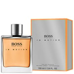 HUGO BOSS BOSS IN MOTION 100ML EAU DE TOILETTE SPRAY BRAND NEW & SEALED