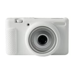 Étui en silicone pour appareil photo pour Sony ZV-1F/ZV1 M2 Soft Silicone Skin Protective Body Cover - Type White