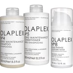 Olaplex Bundle No.4 Shampoo 250 ml & No.5 Conditioner 250 ml & No.08 M