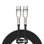 BASEUS Cafule Metal USB-C to USB-C Cable  100W  2m - Black