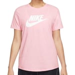 Jersey Nike Femme DX7906 690 Blanche Rose T-Shirt Mi Manches Encolure Ronde Neuf