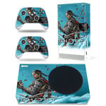 Kit De Autocollants Skin Decal Pour Xbox Series S Console De Jeu Ghost Of Tsushima Full Body, T1tn-Seriess-4631