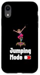 Coque pour iPhone XR Jumpstyle Trampoline Jumpstyle de saut pour club de sport