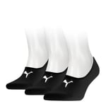 Puma Strømper 3P Footie Socks Svart Str 39/42