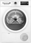 Bosch WTN85V08FR Série 4 - Sèche-linge à condensation - 7kg - 112 L - Design Antivibration - Blanc