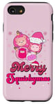 Coque pour iPhone SE (2020) / 7 / 8 Love Squishies Girls Agneau Rose Cochon Axolotl Merry Squishymas