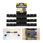 StealthMounts Toolbox Mounts for DeWalt T-STAK Storage Boxes, Black, (3 Pack)