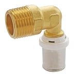 SOMATHERM FOR YOU, Coude à sertir pour tube multicouche Ø16 M15/21 - Raccord coudé à 90° compatible avec profils U, H, TH - Norme NF 545 - Sécurisé avec joints toriques et fenêtre de contrôle