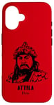 Coque pour iPhone 16 Attila Hun Europe Barbare Empire Guerrier Ostrogoth Bulgars