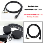 For SteelSeries Arctis 3 5 7 Gaming Headset 3.5mm Audio Cable Wire Cable Line