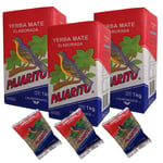 3 kg YERBA MATE PAJARITO ELABORADA  TEA weight loss energy boost tea + 3x40g