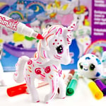 Crayola Washimals Peculiar Pets Palace Playset Set with Unicorn & Yeti Figures