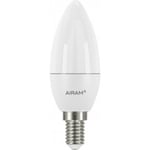 Airam LED-saunelys, E14, 2800 K, 470 lm, opal