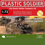 BRITISH UNIVERSAL CARRIER Variants WW2V20033 1:72 kit PLASTIC SOLDIER COMPANY