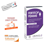 FertiTop Femme - 60 gélules - Labophyto - Fertilité - Complément Alimentaire /FR