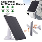 Panneau solaire-pour camera de surveillance solaire Arlo Pro 4, Arlo Pro 5S, Pro 3, Ultra 2 et Ultra,câble de charge de 3 m,IP65