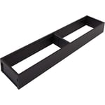 BLUM Ambia-Line Narrow Drawer Frame, 100 mm, NL450 mm, Carbon Black Matte Steel