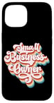 iPhone 15 Small Business Owner Bold Retro Typography Case