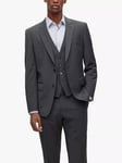 BOSS Huge Virgin Wool Slim Fit Suit Jacket