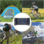 Kit de panneau solaire pliable portable chargeur étanche pour téléphone camping en plein air (multicolore, 60W) Fantablau