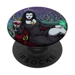 The Empress Tarot Card Halloween Vampire Gothic Horror Witch PopSockets Adhesive PopGrip