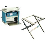 Makita - 2012NBX 110v Planer Thicknesser with 198689-7 Stand