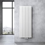 Radiateur pour Chauffage Central 180x61cm Radiateur à Eau Chaude Panneau Double Couches Vertical Blanc - Doporro