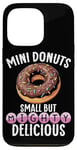 Coque pour iPhone 13 Pro Mini Donuts Petits mais Puissants Délicieux Mini Donuts