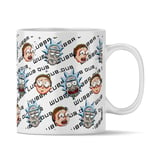 ERT GROUP Tasse en céramique originale et sous licence officielle de Rick and Morty, motif Morty 002, tasse à café et à thé, tasse, 330 ml