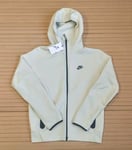 Nike Tech Fleece Windrunner Full Zip Hoodie - Mens Small Sea Glass/Black New