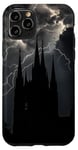 iPhone 11 Pro Gothic Cathedral Stormy Sky Gothic architecture Case