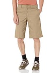 Dickies Men's Cooling Active Waist Flat Front Shorts, 13", Desert Sand, 48