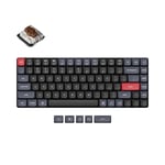 Keychron K3 Pro QMK/VIA Wireless RGB Hot-Swappable Mechanical Keyboard - Gateron Brown, 84 Key