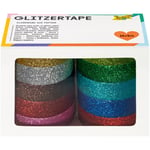 Folia Glittertejp 10-pack