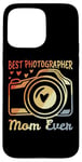 Coque pour iPhone 15 Pro Max Photographe Mère Photographie Maman Appareil photo Mama