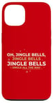 Coque pour iPhone 13 Oh Jingle Bells Jingle All The Way, paroles de Noël, Peggy Lee