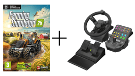 Logitech - Farming Simulator 25 og Logitech G Saitek Farming Simulator Controller bundle