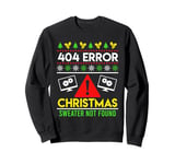 404 Error Ugly Chritsmas Coder Programmer Code Christmas Sweatshirt