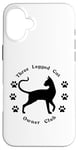 iPhone 16 Plus Three Legged Cat Owner Tripod Club Case