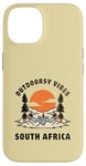 Coque pour iPhone 14 Outdoorsy Vibes Vacances en Afrique du Sud