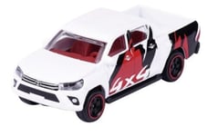 Majorette 212084009 - Racing Cars - Toyota Hilux Revo 4x4 - White - New